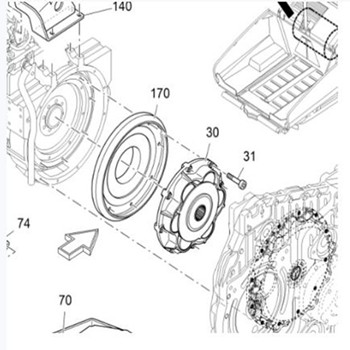 摊铺机飞轮联轴器#2278760